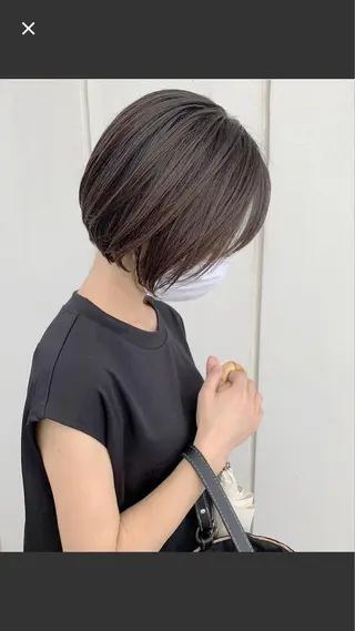 ショート 高梨 里穂のヘアスタイル