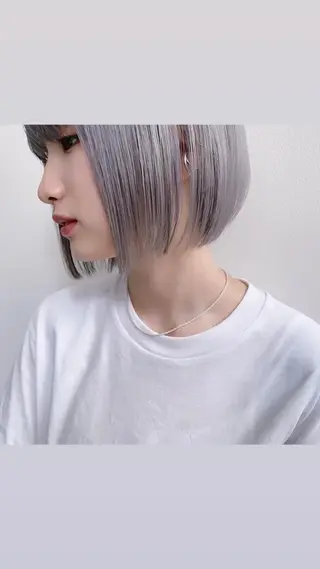 ショート カラー i'll 未空のヘアスタイル