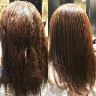 セミロング パーマ 上條 航平のヘアスタイル