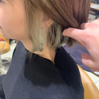 ショート カラー 飯塚 竜之介のヘアスタイル