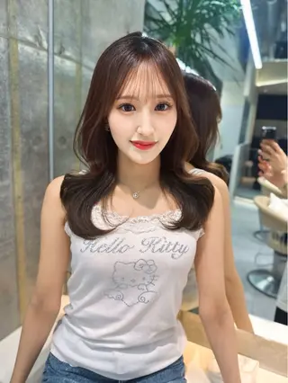 セミロング ゆーだい🇰🇷韓国 🇰🇷×髪質改善のヘアスタイル