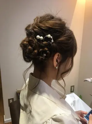 セミロング 黒崎 伸治のヘアスタイル