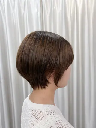 ショート 似合わせカット。:* nanaka🌦️のヘアスタイル