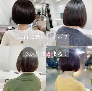 ミディアム 韓国風/髪質改善/ ナガヤアキラのヘアスタイル