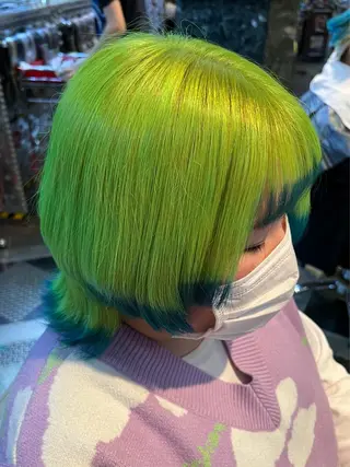 ミディアム カラー KOYA ｺﾔのヘアスタイル