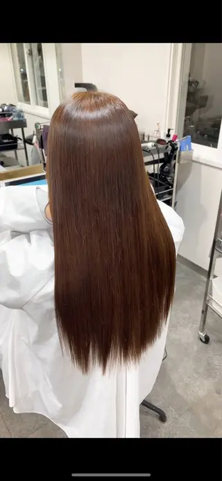 ロング カラー 美髪矯正特化美容師✨ あんりのヘアスタイル