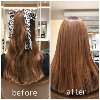セミロング パーマ 浅沼 ゆいのヘアスタイル
