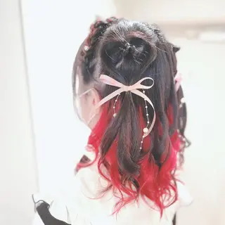 ヘアアレンジ イーチブライト EachBrightのヘアスタイル