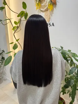ロング カラー 平田 愛奈のヘアスタイル