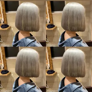 ミディアム カラー レイヤー×艶髪特化 マネージャー安藤光司のヘアスタイル