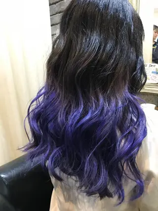 ロング カラー Tsuyoki .のヘアスタイル