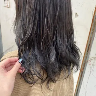 ミディアム カラー 清村 和音のヘアスタイル