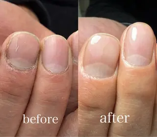 メンズ ネイル WHITE NAIL kayokoのネイルデザイン