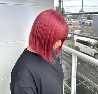 ミディアム 🍀ブリーチ屋さん/ ミルクティー・あずみのヘアスタイル