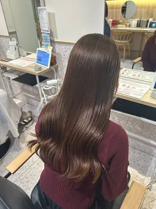 カラー ♡透明感カラー★ ネイル/しの♡のヘアスタイル