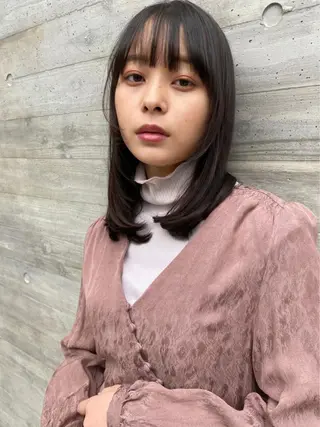 カラー 韓国系レイヤー特化 hiroのヘアスタイル