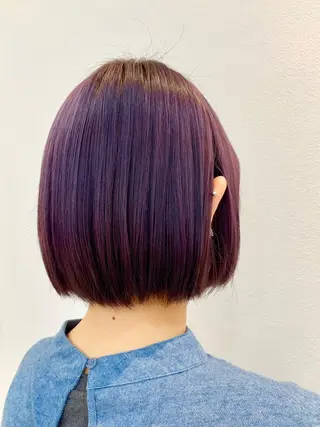 ショート カラー カラーサロン ビスカリアのヘアスタイル