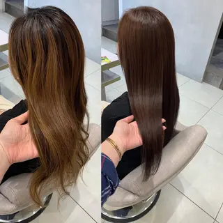 ロング カラー stylist N0Nのヘアスタイル