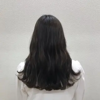 ロング もりたみかこ 美容師お休み中のヘアスタイル