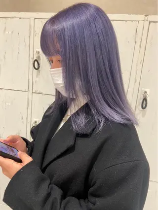 カラー 松井 悠希のヘアスタイル