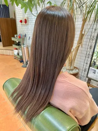 ロング カラー 石井 佑樹のヘアスタイル