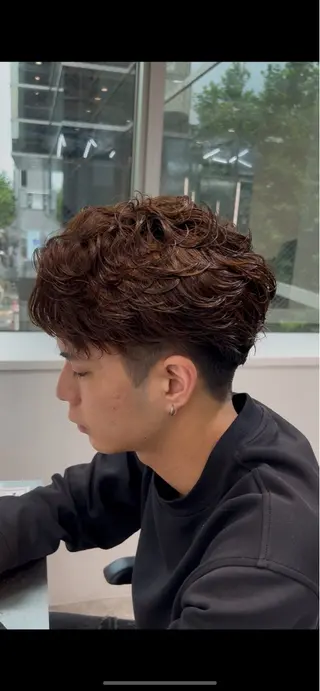 カラー パーマ メンズ fifth ひなたのヘアスタイル