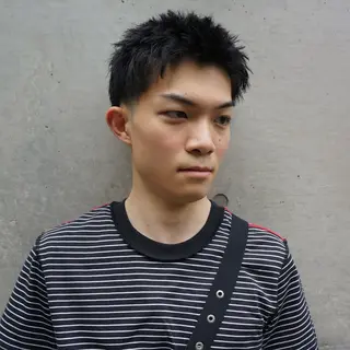 ショート メンズ スパイキーショート/ 再現性💫カイセイのヘアスタイル