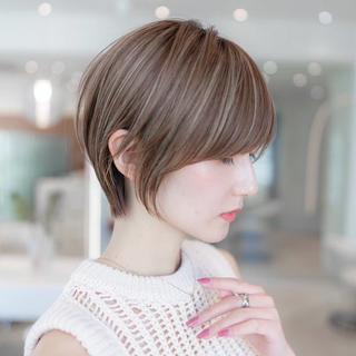 ショート カラー 渋谷ボブ特化 /田中航平のヘアスタイル