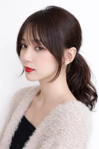 ロング カラー パーマ 銀座✨レイヤーカット 顔まわり/坂本亜裟海のヘアスタイル