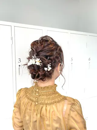 ミディアム himeka🪽 ヘアセット/ブリーチのヘアスタイル