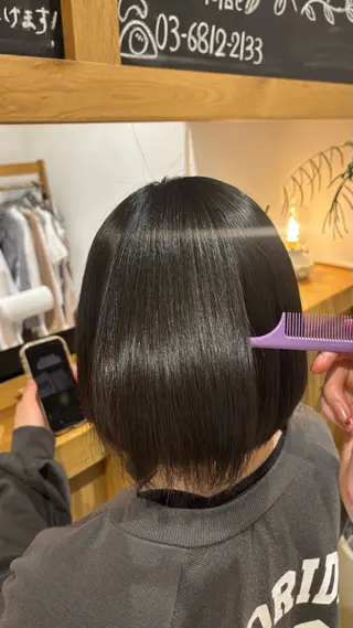 ショート 🫧🦋美髪矯正/パ ーマ🦋🫧わかなのヘアスタイル