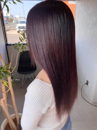 カラー 白井 音羽のヘアスタイル