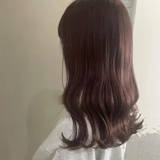 ミディアム カラー 吉村 夏椰のヘアスタイル