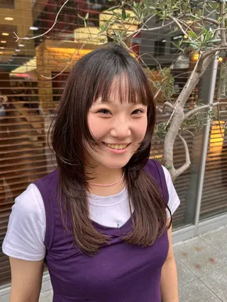 ロング 赤堀 凪咲のヘアスタイル