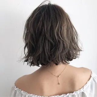 ショート カラー 似合わせカット/ レイヤーカット/新谷のヘアスタイル