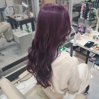 ロング カラー 派手髪/ハイトーン/ エクステ✨ユウキのヘアスタイル
