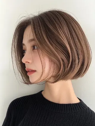 カラー 束感まつぱ🫧 なつき🫧のヘアスタイル