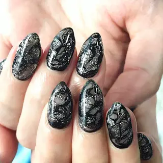 ネイル 渋谷/チップ長さ出し 👑アプレgel-xのネイルデザイン