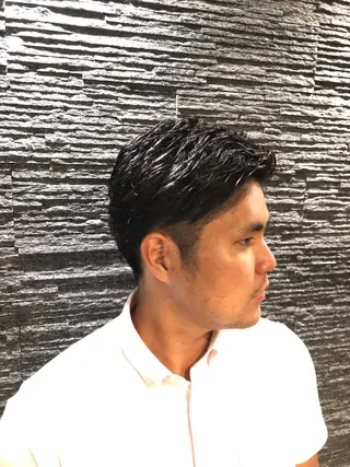 ショート メンズ 代表 武田晃英のヘアスタイル