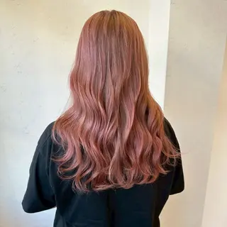 ロング カラー REON 髪質改善 縮毛矯正のヘアスタイル