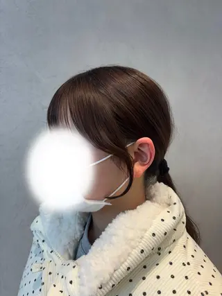 ミディアム 🤍るい🤍カット モデル募集中🪽🫧のヘアスタイル