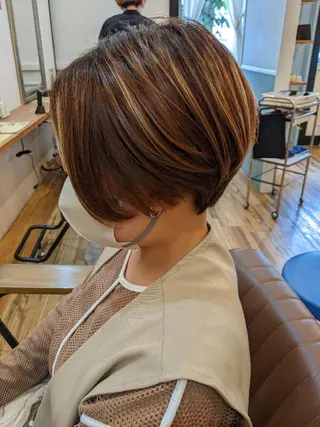 ショート 【泉中央】CLASS 中村のヘアスタイル