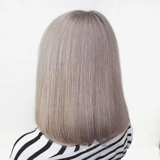 ミディアム 【ブリーチ縮毛矯正】 TAKUMIのヘアスタイル