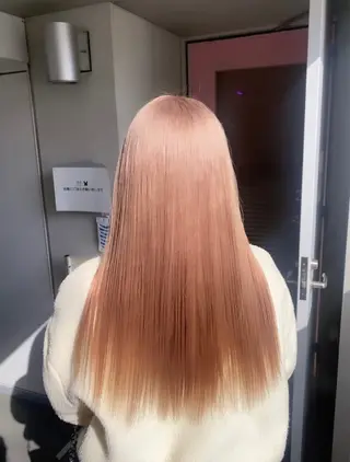 ロング カラー ヘアアレンジ 🌈【🎀ヘアデザイ ナー🎀】✨ノン✨のヘアスタイル