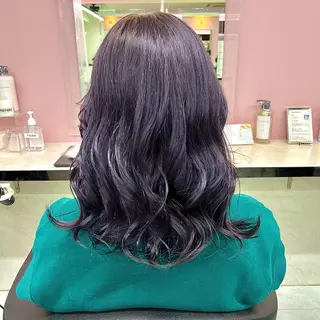 ミディアム パーマ ヘアアレンジ 💕上野美容師☁ ブリーチ💖サワのヘアスタイル