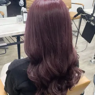 ロング カラー 💝艶髪ハイトーン 💝みさきのヘアスタイル
