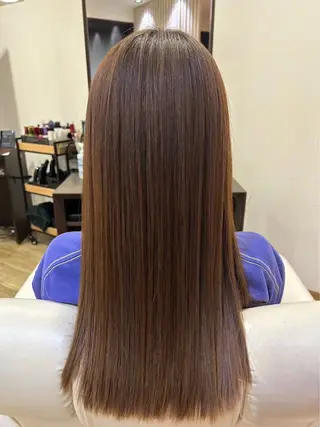 ロング 透明感カラー 山田真生のヘアスタイル