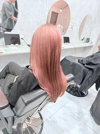 ロング カラー 🌺ハイトーン🌺 矢葺 なぎさ🌺🌺のヘアスタイル