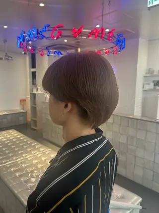カラー ヘアアレンジ メンズ 🎀ブリーチ×艶髪 🎀 ♡さや♡のヘアスタイル