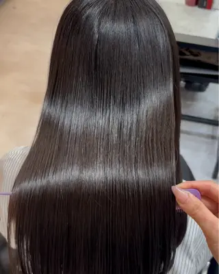 ロング カラー 赤み消し透明感🤍 髪質改善🌙/伽音のヘアスタイル